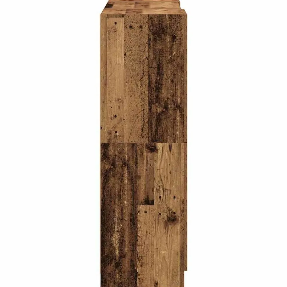 vidaXL Estanterías-Mueble de cocina 3 piezas madera contrachapada madera vieja