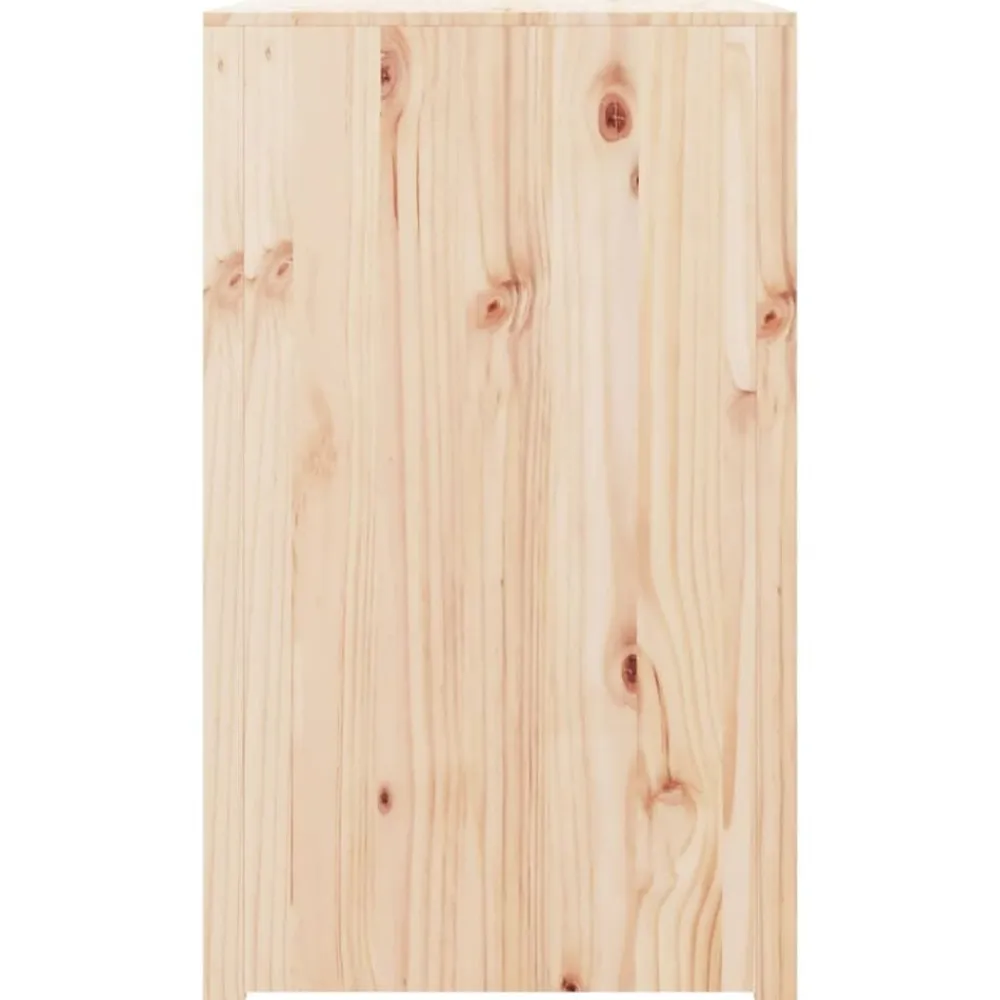 vidaXL Mueble de cocina de exterior MEPPEL madera maciza de pino 106x55x92 cm Pino natural Discount