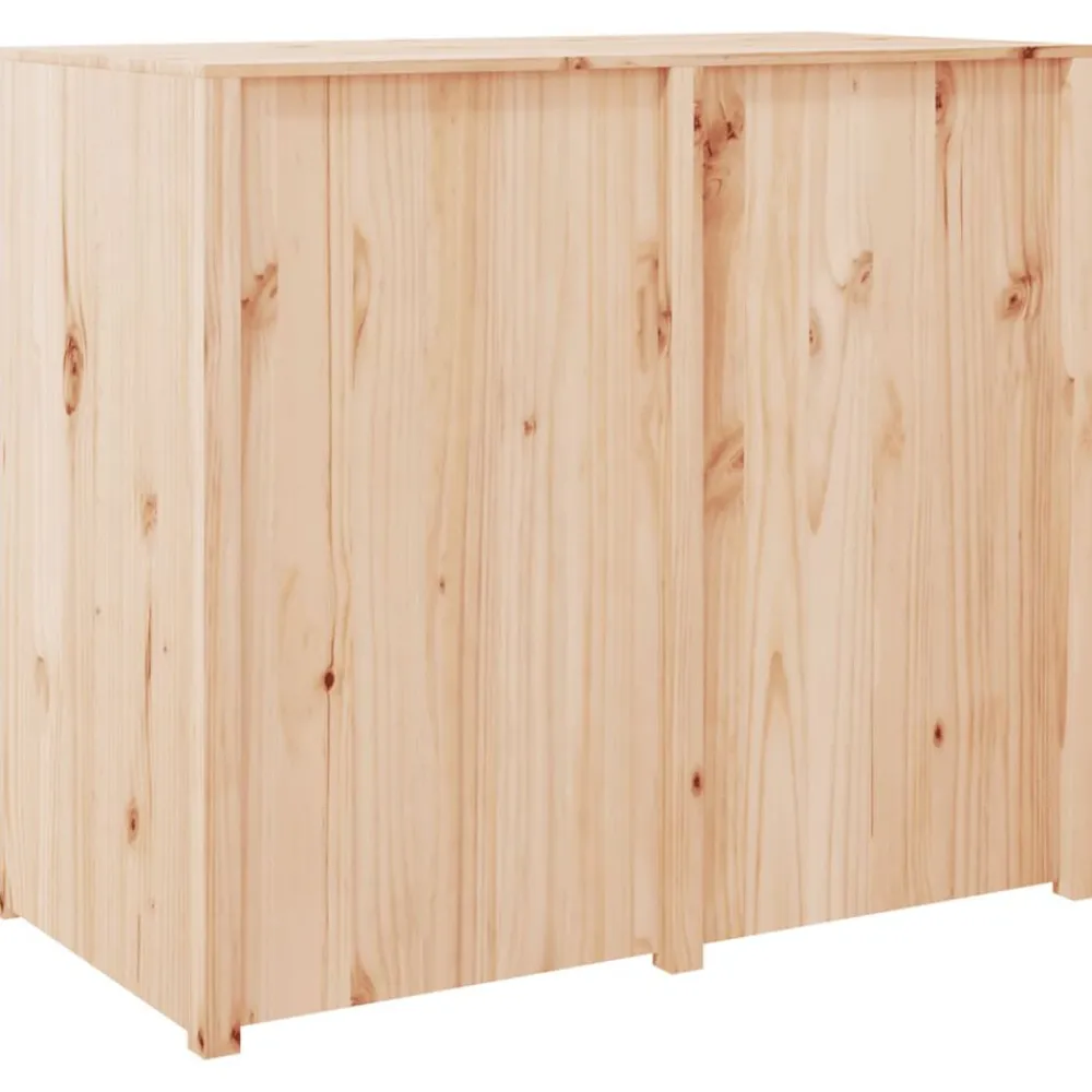 vidaXL Mueble de cocina de exterior MEPPEL madera maciza de pino 106x55x92 cm Pino natural Discount