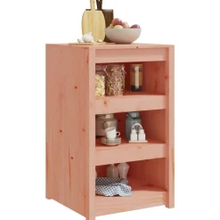 vidaXL Mueble de cocina de exterior MEPPEL madera maciza Douglas 55x55x92 cm Douglas natural Best
