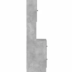 vidaXL Armarios Y Almacenamiento-Mueble de Cocina Gris 35 x 50 x 180 cm Madera de ingeniería