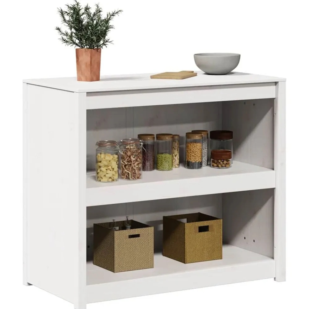 vidaXL Armarios Y Almacenamiento-Mueble de Cocina MEPPEL 106 x 55 x 92 cm Madera de pino macizo