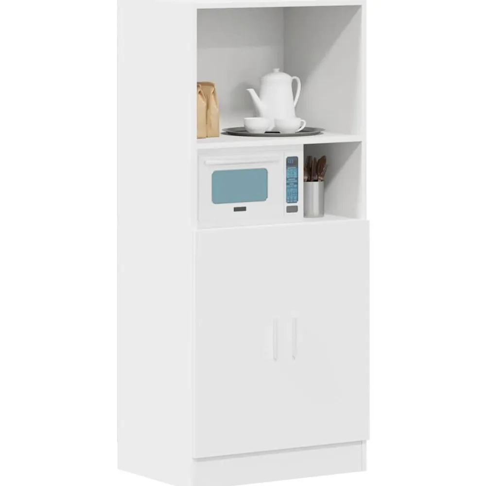 vidaXL Mueble de cocina madera de ingeniería 57x41,5x131,5 cm Blanco Clearance