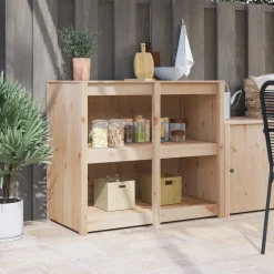 vidaXL Armarios Y Almacenamiento-Mueble de Cocina MEPPEL Roble Marrón 106 x 55 x 92 cm