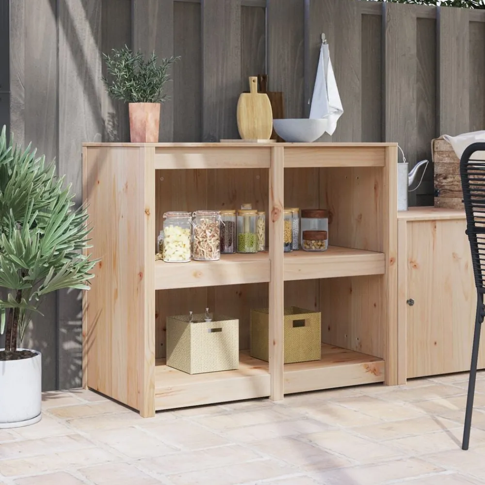 vidaXL Armarios Y Almacenamiento-Mueble de Cocina MEPPEL Roble Marrón 106 x 55 x 92 cm