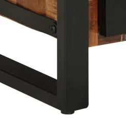vidaXL Mueble de Cuarto de Baño Marrón Madera sólida recuperada Outlet