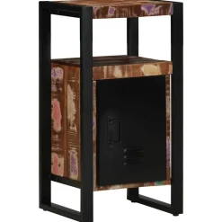 vidaXL Mueble de Cuarto de Baño Marrón Madera sólida recuperada Best