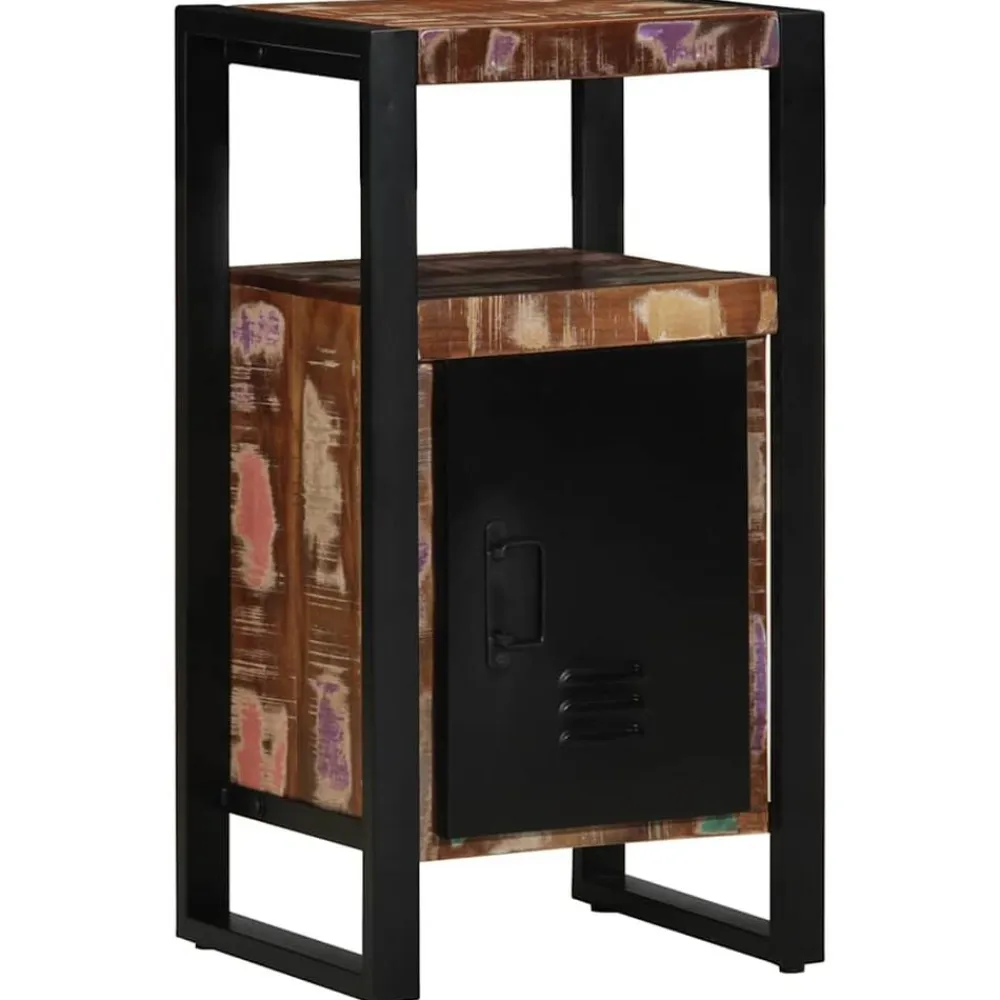 vidaXL Mueble de Cuarto de Baño Marrón Madera sólida recuperada Best