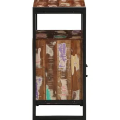 vidaXL Mueble de Cuarto de Baño Marrón Madera sólida recuperada Best