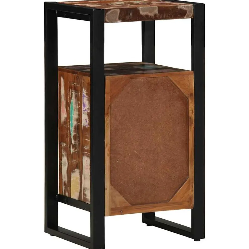vidaXL Mueble de Cuarto de Baño Marrón Madera sólida recuperada Best