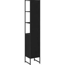 vidaXL Armarios Y Almacenamiento-Mueble de Cuarto de Baño 33 x 33 x 185,5 cm