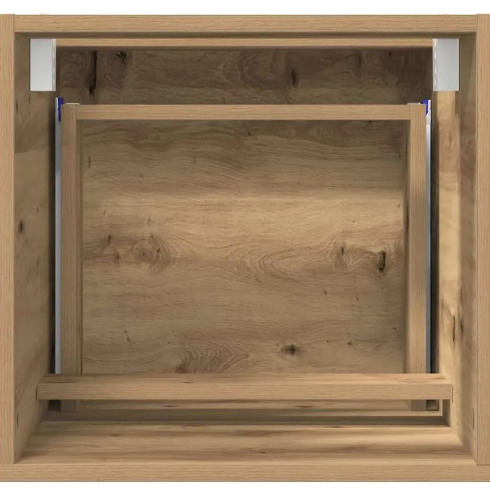 vidaXL Conjuntos De Muebles-Mueble de Cuarto de Baño Roble artesanal 41 x 38,5 x 45 cm