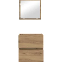 vidaXL Conjuntos De Muebles-Mueble de Cuarto de Baño Roble artesanal 41 x 38,5 x 45 cm