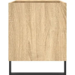 vidaXL Mueble de discos madera de ingeniería 85x38x48 cm Roble Sonoma
