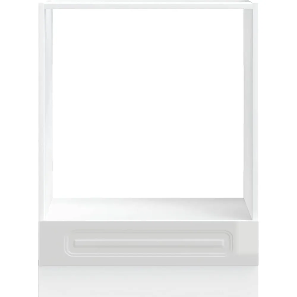 vidaXL Armarios Y Almacenamiento-Mueble de horno Kalmar blanco madera reconstituida