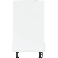 vidaXL Armarios Y Almacenamiento-Mueble de horno Kalmar blanco madera reconstituida