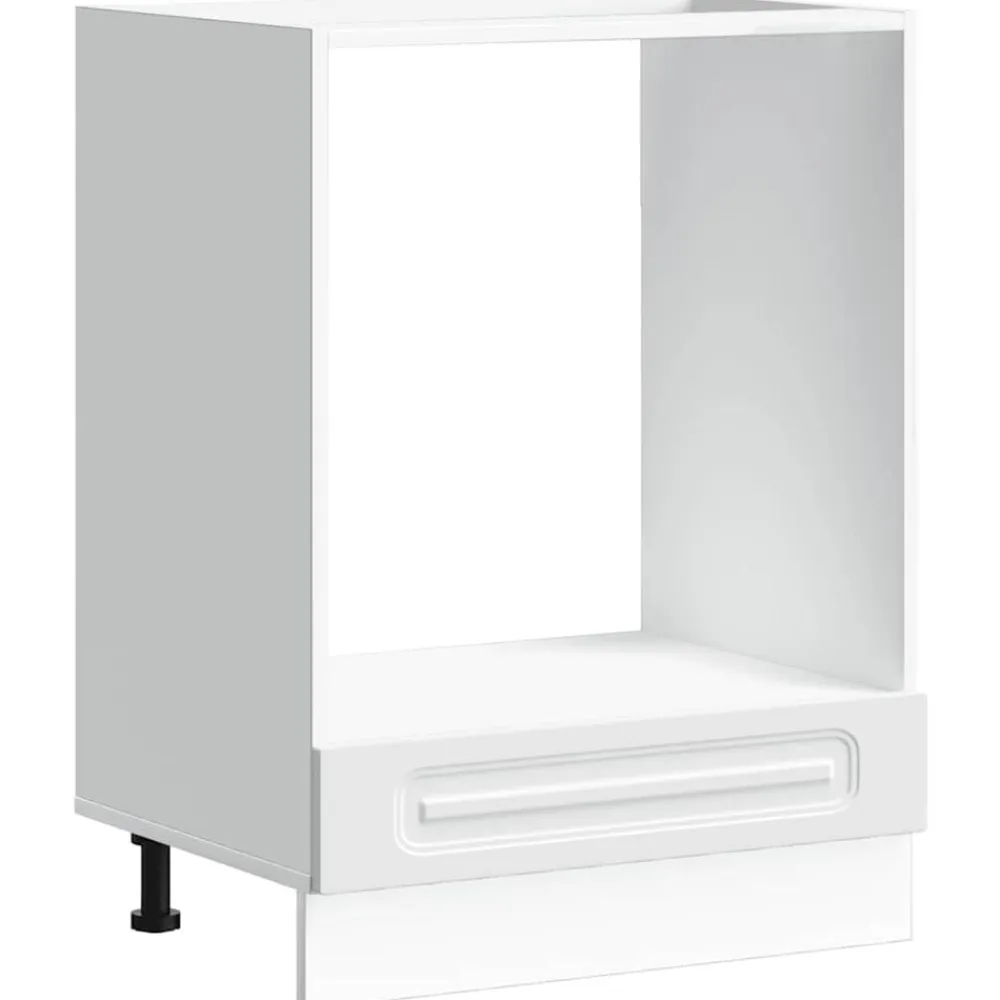 vidaXL Mueble de horno Kalmar madera reconstituida Blanco Hot