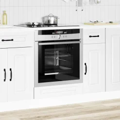 vidaXL Mueble de horno Kalmar madera reconstituida Blanco Hot