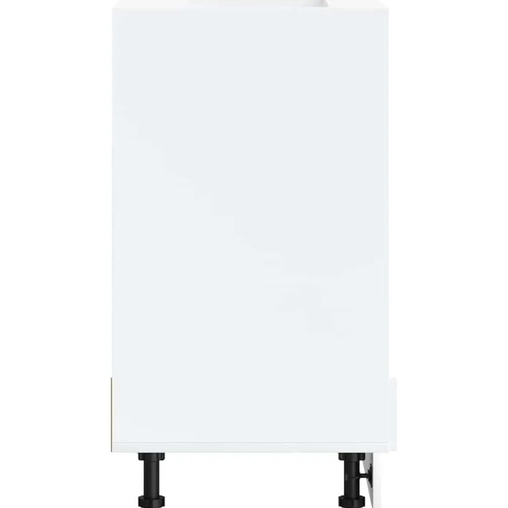 vidaXL Mueble de horno Kalmar madera reconstituida Blanco Hot