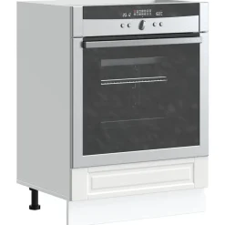 vidaXL Mueble de horno Porto madera reconstituida Blanco Best