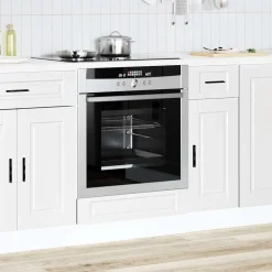 vidaXL Mueble de horno Porto madera reconstituida Blanco Best