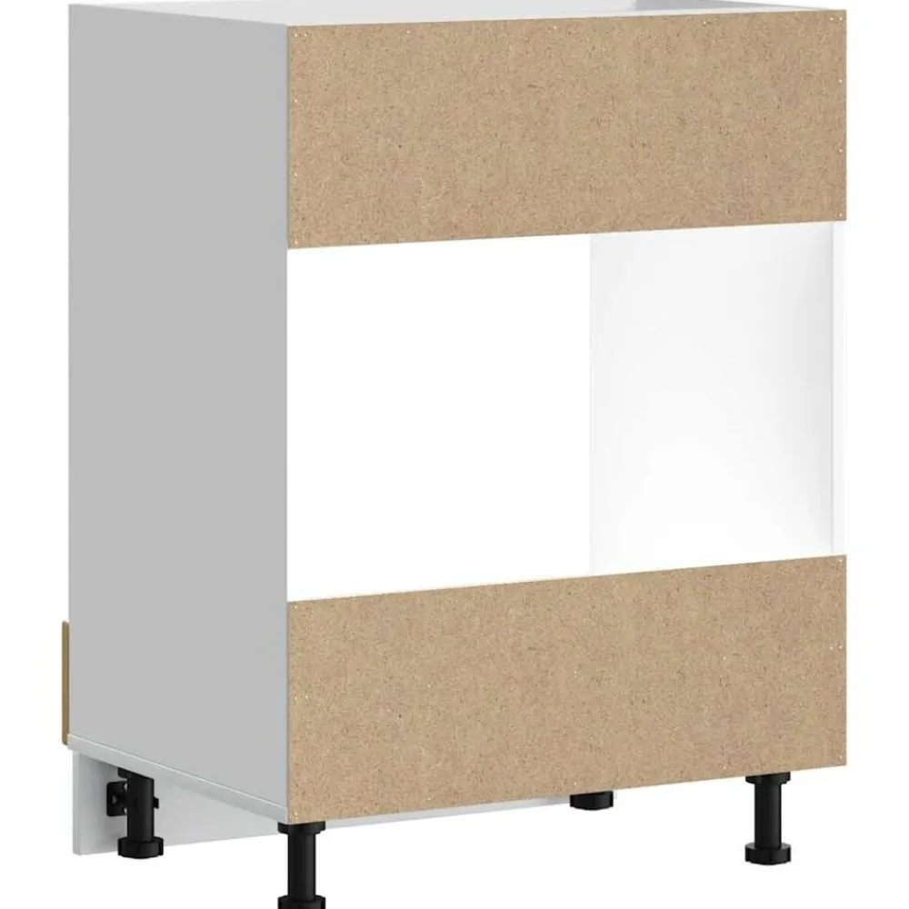 vidaXL Mueble de hornoPorto roble sonoma madera reconstituida Madera reciclada Outlet