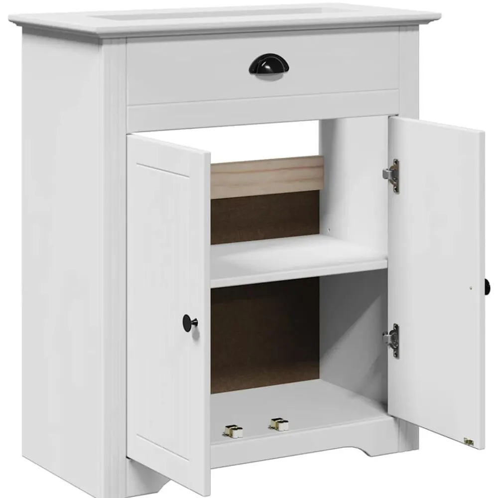 vidaXL Mueble de lavabo de baño BODO 70x35x80 cm Blanco Online