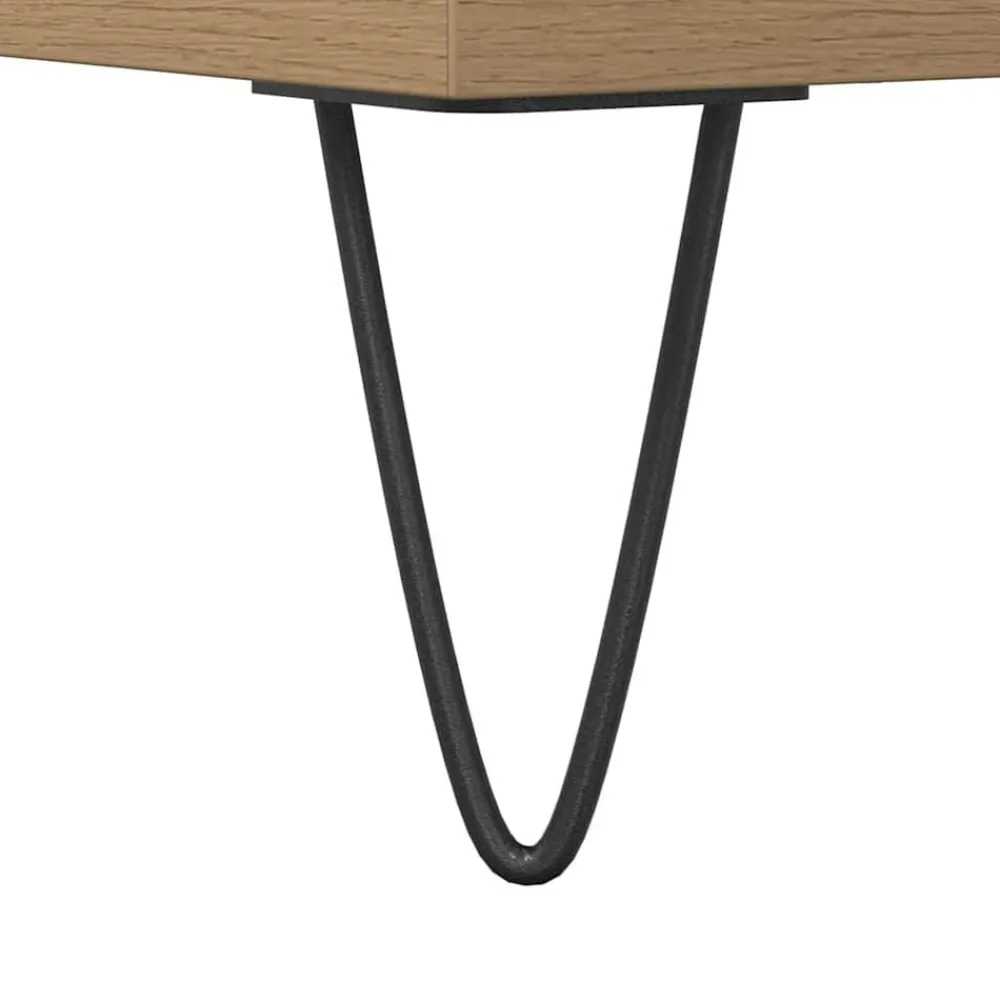 vidaXL Mueble de lavabo madera de ingeniería 65x33x60 cm Roble artisan Best