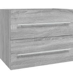 vidaXL Conjuntos De Muebles-Mueble de lavabo madera contrachapada 60x38,5x48 cm