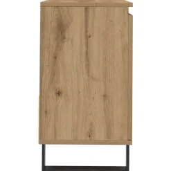 vidaXL Conjuntos De Muebles-Mueble de lavabo madera de ingeniería 65x33x60 cm