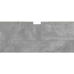 vidaXL Conjuntos De Muebles-Mueble de lavabo madera de ingeniería gris hormigón 80x33x60 cm
