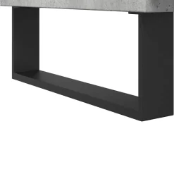 vidaXL Conjuntos De Muebles-Mueble de lavabo madera de ingeniería gris hormigón 80x33x60 cm