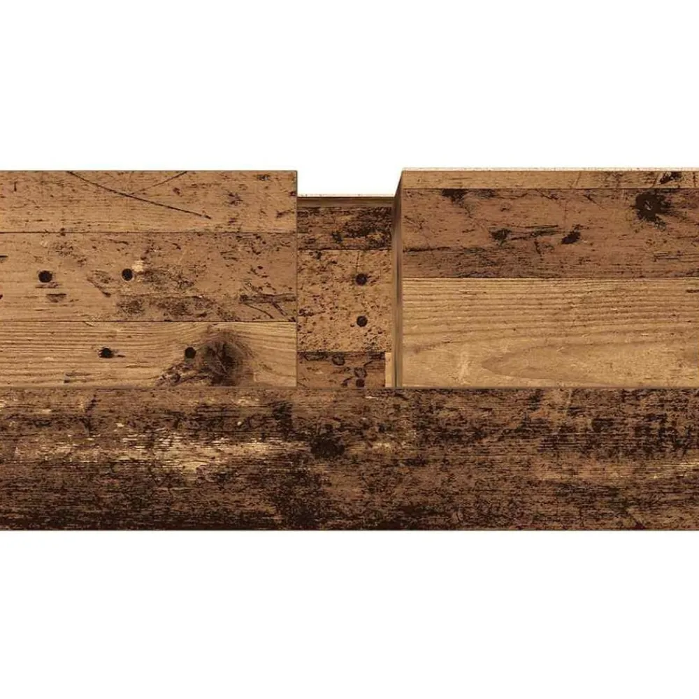 vidaXL Conjuntos De Muebles-Mueble de lavabo madera de ingeniería envejecida 65x33x60 cm