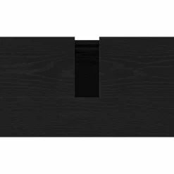 vidaXL Mueble de lavabo para baño 58 x 33 x 60 cm Roble negro Discount