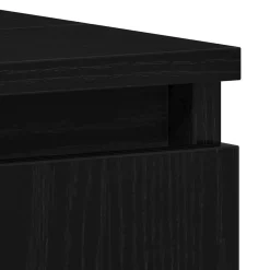 vidaXL Mueble de lavabo para baño 58 x 33 x 60 cm Roble negro Discount