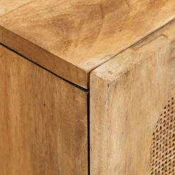 vidaXL Mueble de lavabo para baño con estante Marrón 62 x 33 x 58 cm Outlet