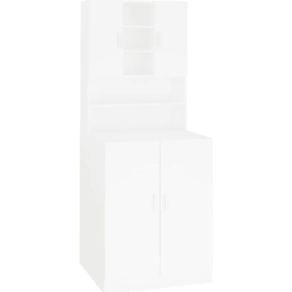 vidaXL Accesorios Para Electrodomésticos-Mueble de lavadora