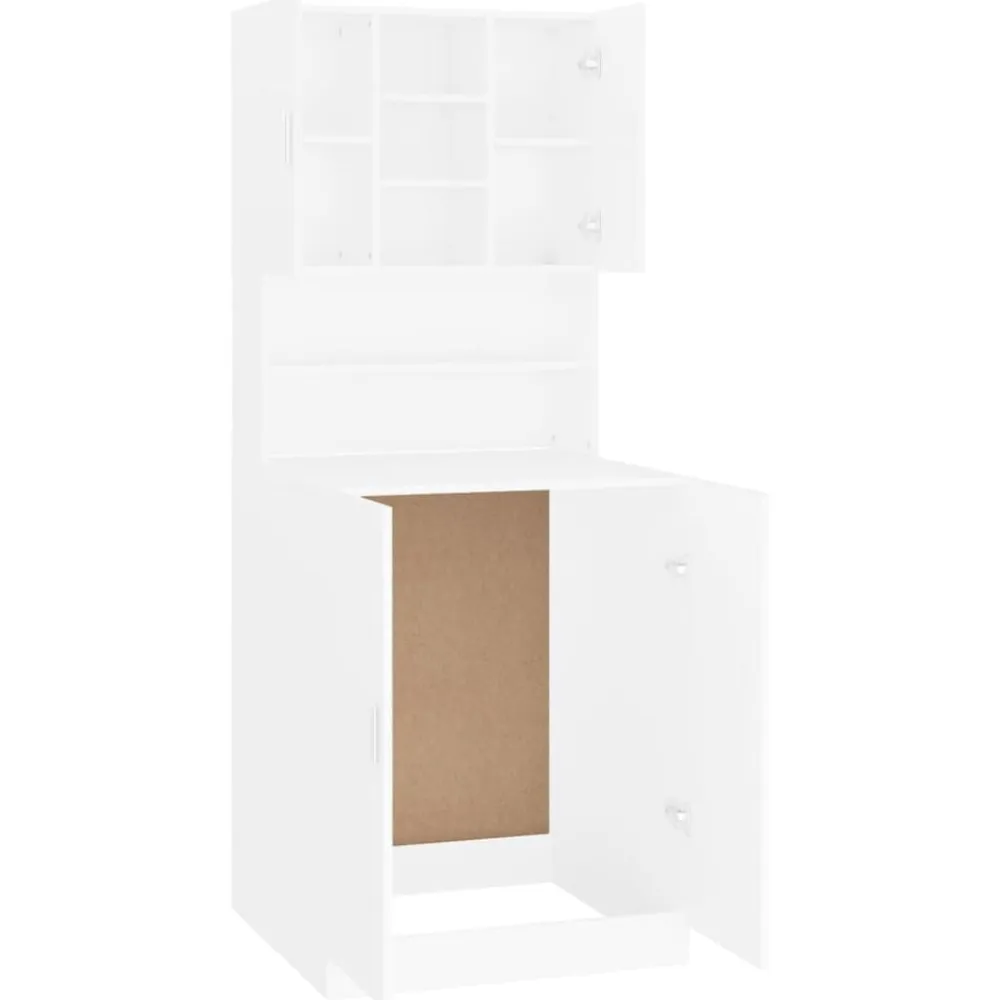 vidaXL Accesorios Para Electrodomésticos-Mueble de lavadora