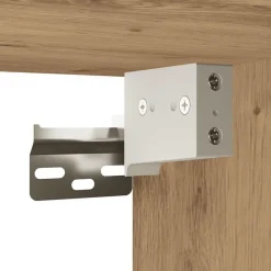 vidaXL Mueble de pared baño madera ingeniería 60x25x30cm Roble artisan Online