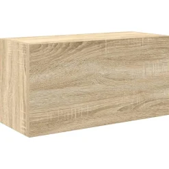 vidaXL Mueble de pared baño madera ingeniería 60x25x30 cm Roble Sonoma Best