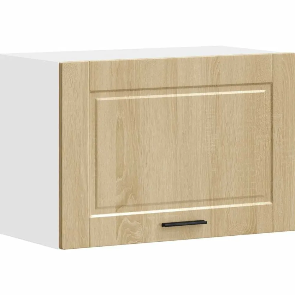 vidaXL Mueble de pared cocina madera contrachapada Porto roble sonoma Madera reciclada Discount