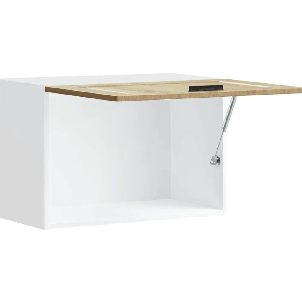 vidaXL Mueble de pared cocina madera contrachapada Porto roble sonoma Madera reciclada Discount