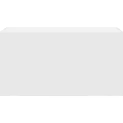 vidaXL Mueble de pared de baño madera ingeniería 60x25x30 cm Blanco New