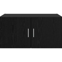 vidaXL Mueble de pared 80 x 42.5 x 40 cm Roble negro Online