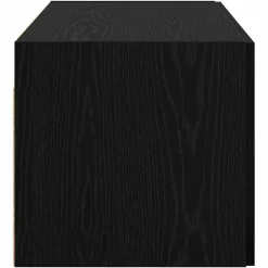 vidaXL Mueble de pared 80 x 42.5 x 40 cm Roble negro Online