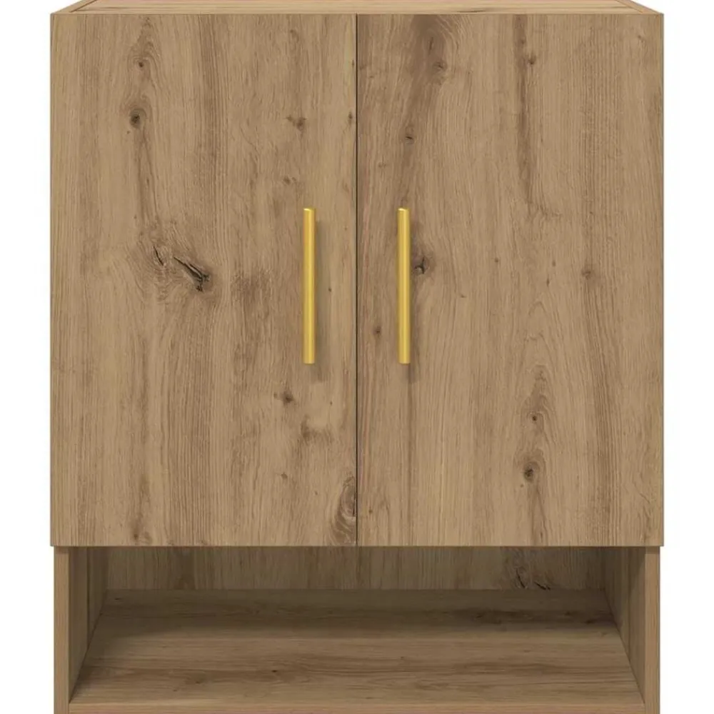 vidaXL Mueble de pared 60 x 31 x 70 cm Roble artisan