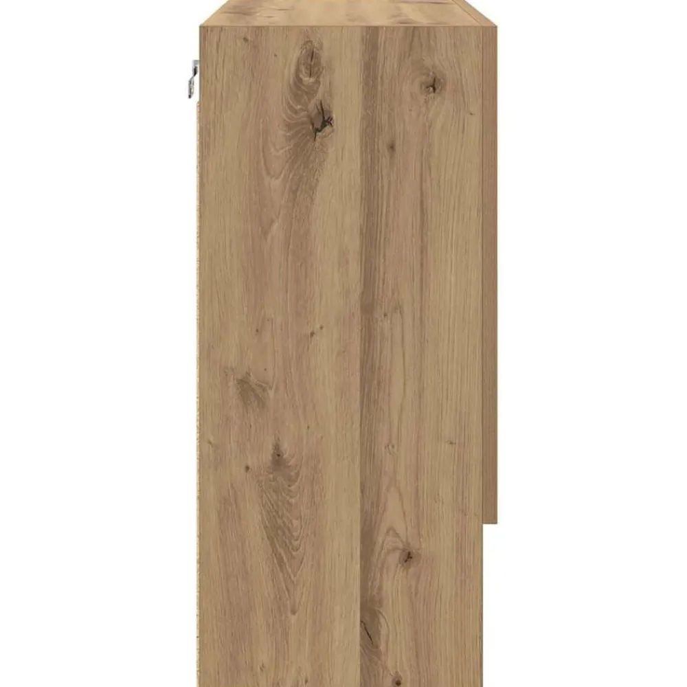 vidaXL Mueble de pared 60 x 31 x 70 cm Roble artisan