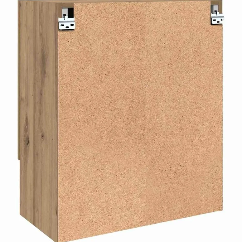 vidaXL Mueble de pared 60 x 31 x 70 cm Roble artisan
