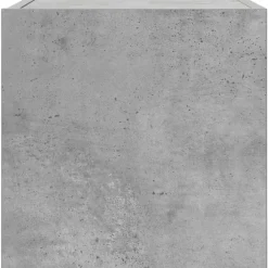 vidaXL Mueble de salón de pared gris hormigón 30,5x30x30 cm Gris hormigón Discount