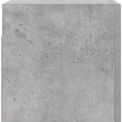 vidaXL Mueble de salón de pared gris hormigón 30,5x30x30 cm Gris hormigón Discount